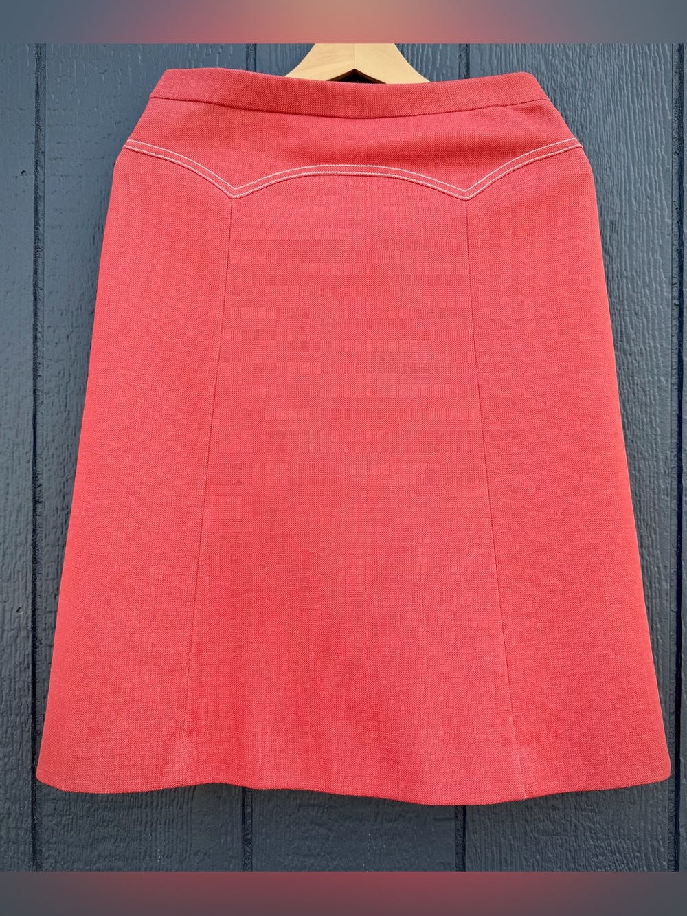 DONOVAN GALVANI of Dallas. Red A-Line Women's Skirt